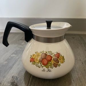 Vintage CorningWare 6 Cup Teapot Spice O'Life